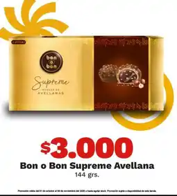 OXXO Supreme - bon o bon supreme avellana oferta