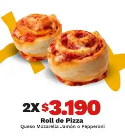 OXXO Queso mozzarella jamón o pepperoni oferta