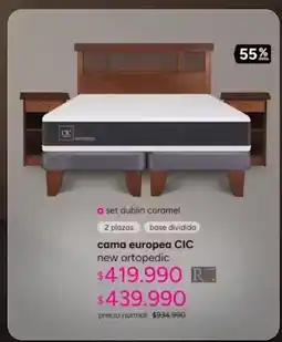 Ripley Cic - cama europea oferta