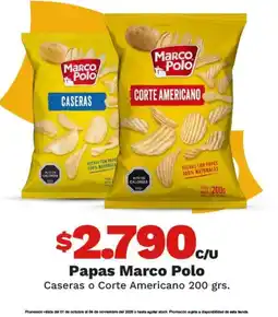 OXXO Marco polo - papas pollo oferta