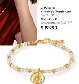 Ésika Pulsera virgen de guadalupe oferta