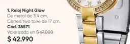 Ésika Metal - reloj night glow oferta