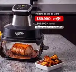 A3D Freidora de aire de vidrio oferta