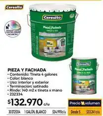 Construmart Ceresita - pieza y fachada oferta