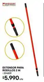 Construmart Extensor para rodillos 2 m oferta
