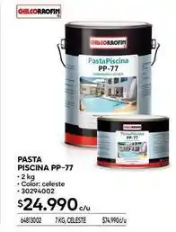 Construmart Chilcorrofin - pasta oferta