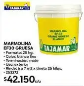 Construmart Marmolina ef30 gruesa oferta