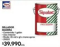Construmart Sipa - sellador madera oferta