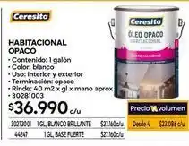 Construmart Ceresita - habitacional opaco oferta