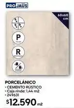 Construmart Cemento rustico oferta