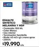 Construmart Williams - esmalte sintetico melamina y mdf oferta
