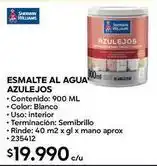 Construmart Williams - esmalte al agua azulejos oferta