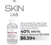 Tua Agua micelar con algas rojas oferta
