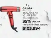Tua Ga.ma - secador gp iq lite red oferta
