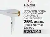 Tua Ga.ma - secador bora coconut and almond st oferta