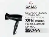 Tua Ga.ma - secador travel cx oferta