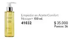 Oriflame Novage - limpiador en aceite comfort +150 ml. 41032 oferta