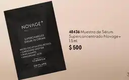 Oriflame Novage - muestra de sérum superconcentrado oferta