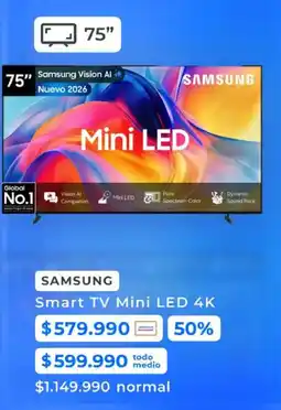 Paris Samsung Smart TV Mini LED 4K oferta