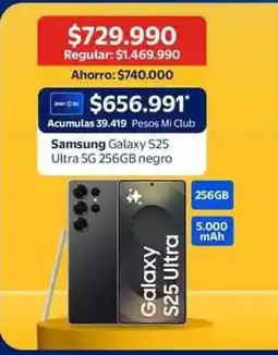 Lider Samsung - galaxy s25 ultra 5g 256gb oferta