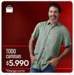 Tricot Todo camisas oferta