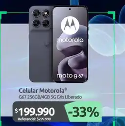 PC Factory Motorola - celular oferta