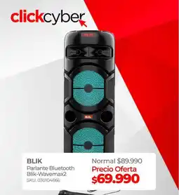 Multicentro Parlante bluetooth blik-wavemax2 oferta