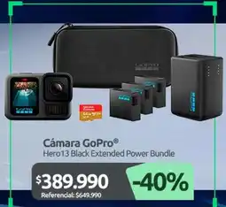 PC Factory Gopro - cámara hero 13 black extended power bundle oferta