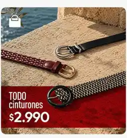 Tricot Todo cinturones oferta