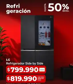 Easy Lg - refrigerador side by side oferta