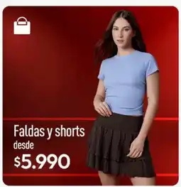 Tricot Faldas y shorts oferta