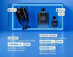 Paris Armani - invictus victory elixir edp oferta