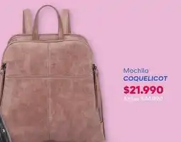 Sei Mochila coquelicot oferta