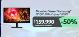 PC Factory Samsung - monitor gamer oferta
