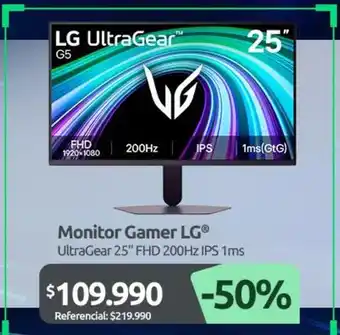 Lg - monitor gamer