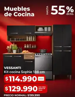 Easy Vessanti - kit cocina sophie 186 cm oferta
