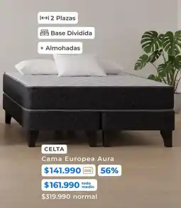 Paris Celta - cama europea aura oferta