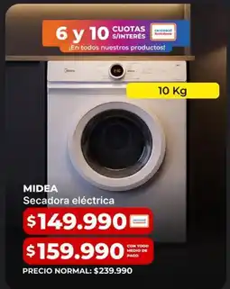 Easy Midea - secadora electrica oferta