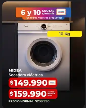 Midea - secadora electrica