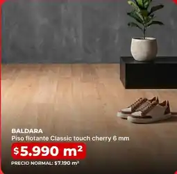 Easy Baldara piso flotante classic touch cherry oferta