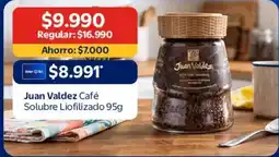 Lider Juan valdez - café solubre liofilizado oferta