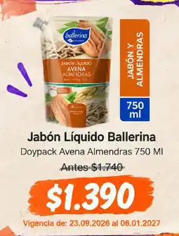 Mayorista 10 Jabón Líquido Ballerina oferta