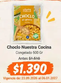 Mayorista 10 Choclo Nuestra Cocina oferta