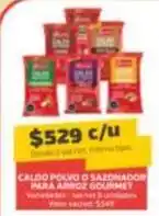 Super Ganga Gourmet - caldo polvo o sazonadori para arroz oferta