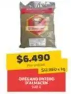 Super Ganga Oregano entero d'almacena oferta