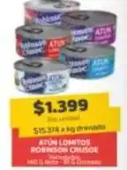 Super Ganga Robinson crusoe - atun lomitos oferta
