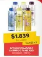 Super Ganga Familand - acondicionador o shampoo oferta
