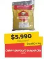 Super Ganga Curry en polvo d'almacen oferta