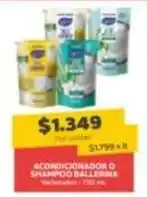 Super Ganga Ballerina - acondicionador o shampoo oferta