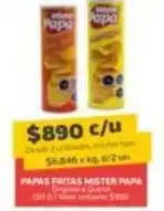 Super Ganga Papas fritas mister papa oferta
